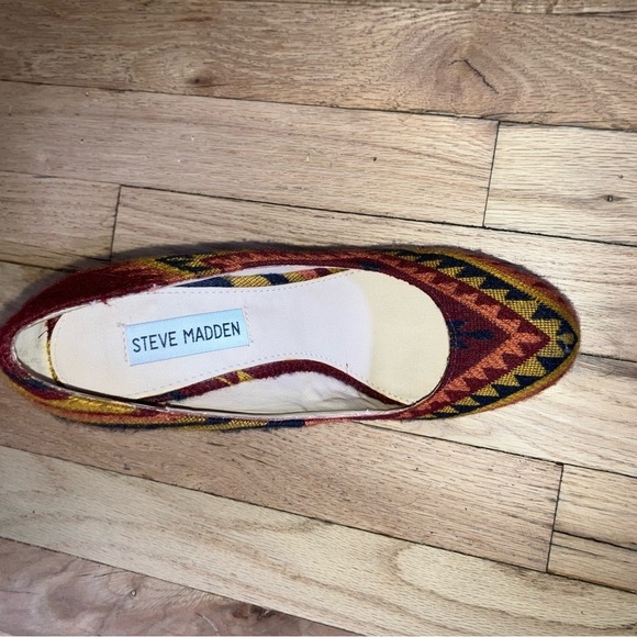 Steve Madden Pammyy Wedge Aztec Multi Color - Picture 10 of 11